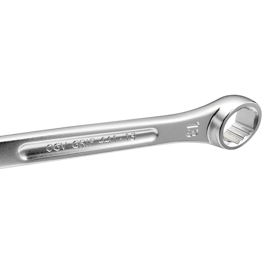 Grip long combination wrenches