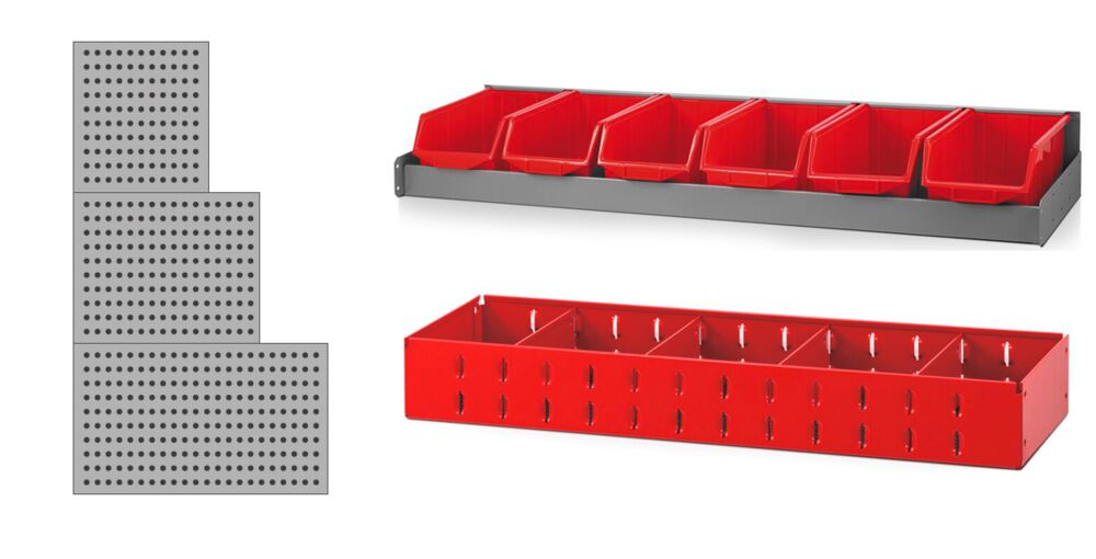 Matrix components and modules