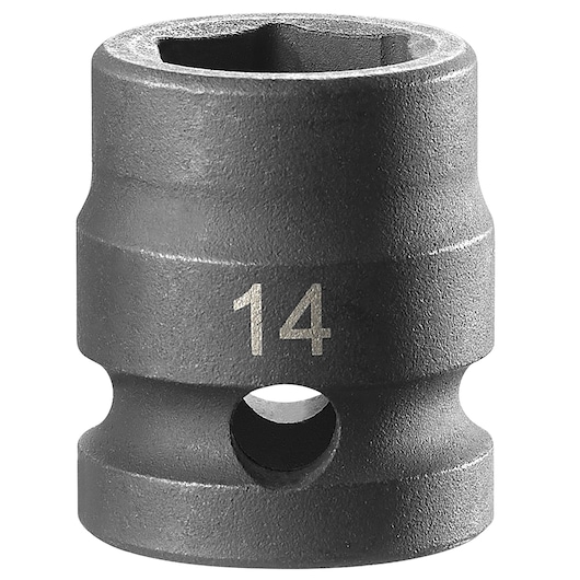 1/2" Short Impact Socket 14 mm