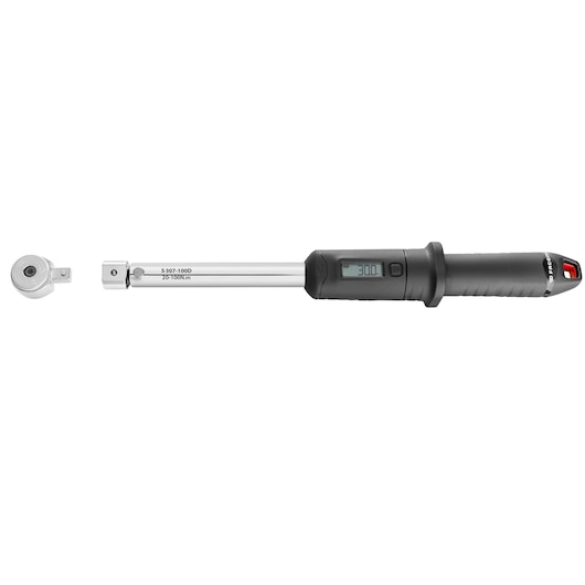 1/2 Digi-cal Mechanical Torque Wrench without accessories, attachment 9 X 12, range 40-100Nm